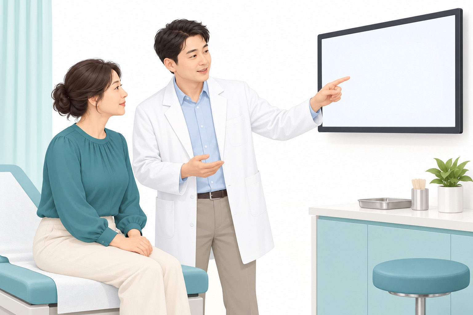 Reviewing progress together after revision surgery