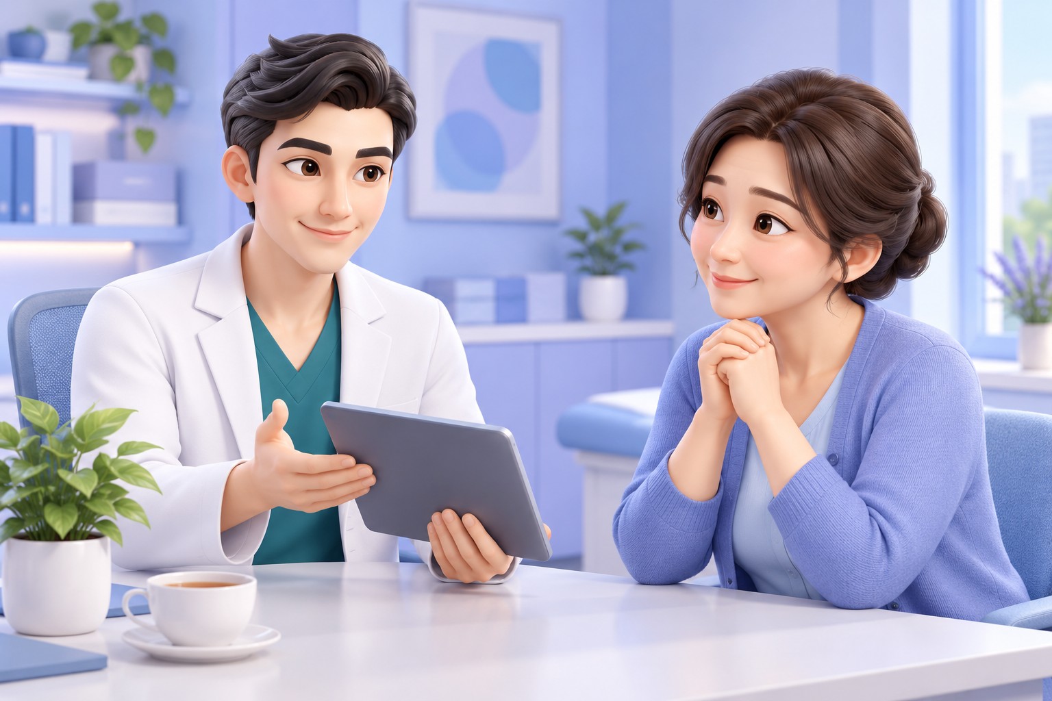 Consultation on breast reduction liposuction for breast asymmetry after breast cancer surgery