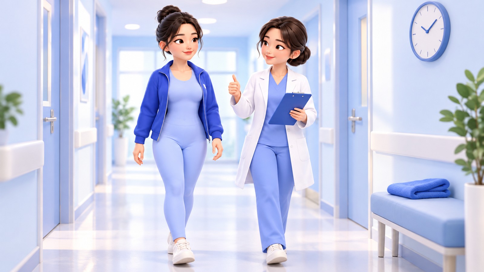 Recovering in a compression garment after liposuction